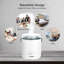 Humidificateur ultrasonique remplissant 1,8 gallons, contrôle tactile