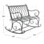 Iron Outdoor Bench-949635255