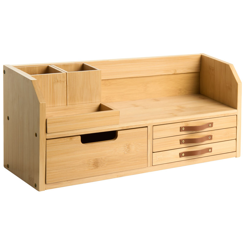 Kitchen Organiser FOUGASSE Bamboo Light Brown