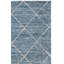 Tapis gris / olive en laine touffeté à la main Moniz-2031858745