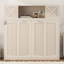 Lit escamotable avec armoires de rangement-590452556