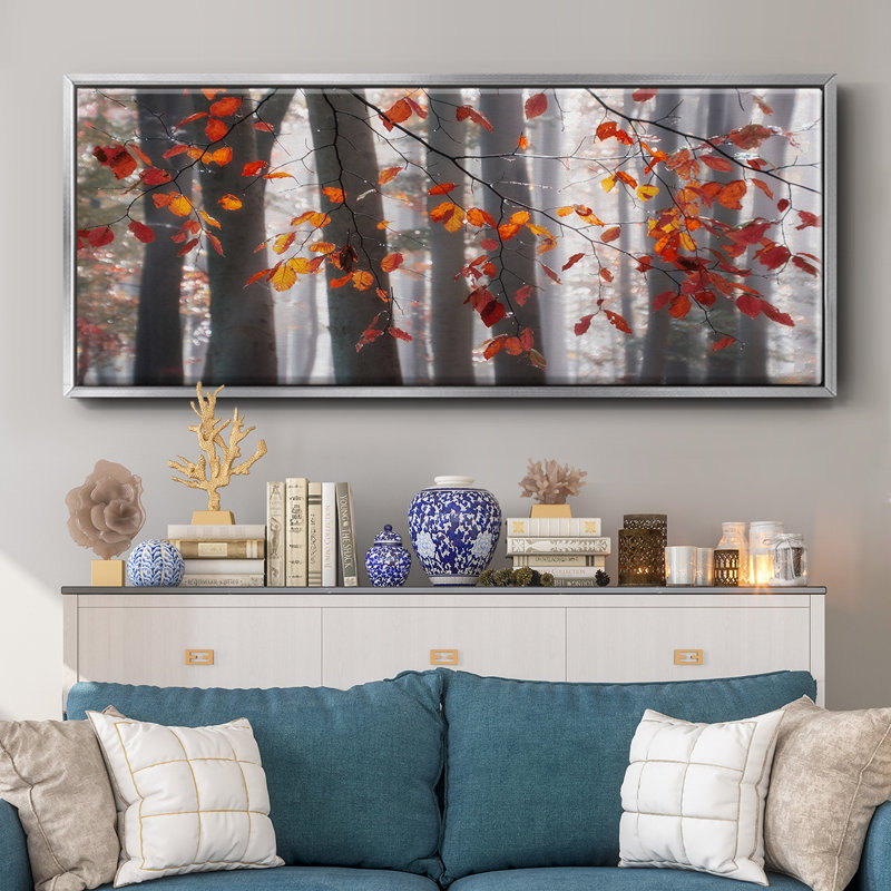 Falling Moments- Framed Canvas