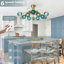 Plafonnier moderne à DEL 39 po avec ventilateur intégré et télécommande-1263241591