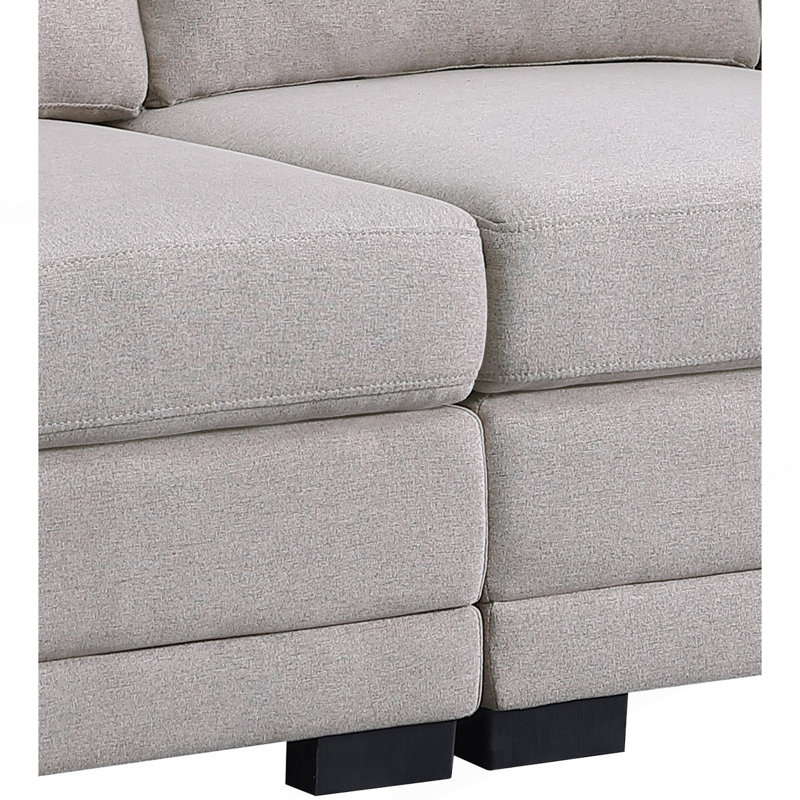 Causeuse en tissu 70,5 po Sabbia