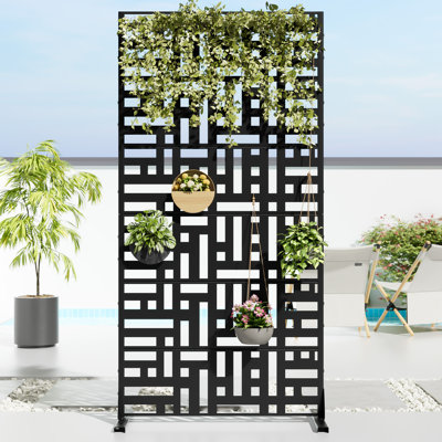 Metal Privacy Screen Fence Panel by Dovelina