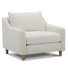 Chaise et demi rembourrée Evony