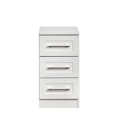 Fully Assembled Slesnick 3 - Drawer Nightstand