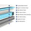 Matelas hybride à ressorts en mousse viscoélastique imprégnée de gel-99991631-116788222