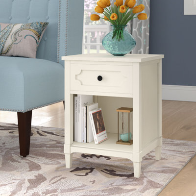 Table d'appoint avec rangement Mattalyn