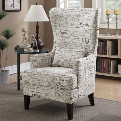 Kegan Accent Chair with Chrome Nails