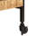 Alliber Solid Wood Bar Cart