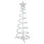 Arbres de Noël verts en spirale illuminés 3 pi 4 pi et 6 pi
