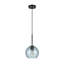 Luminaire suspendu simple en verre à motif d'eau, base E26-1444198385