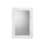 Portland Wood Flat Wall Mirror