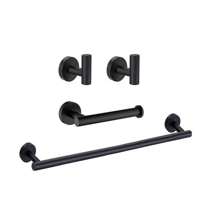 4 - Piece Bathroom Hardware Set