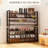 Large 8-Tier Shoe Rack Organizer, Heavy-Duty Stackable Metal Shoe Storage For Closet, Entryway, Garage, Holds Up To 50 Pairs Of Shoes