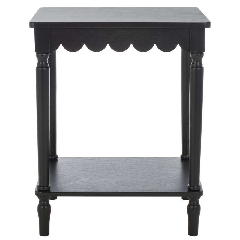 Haven End Table, Matte Black
