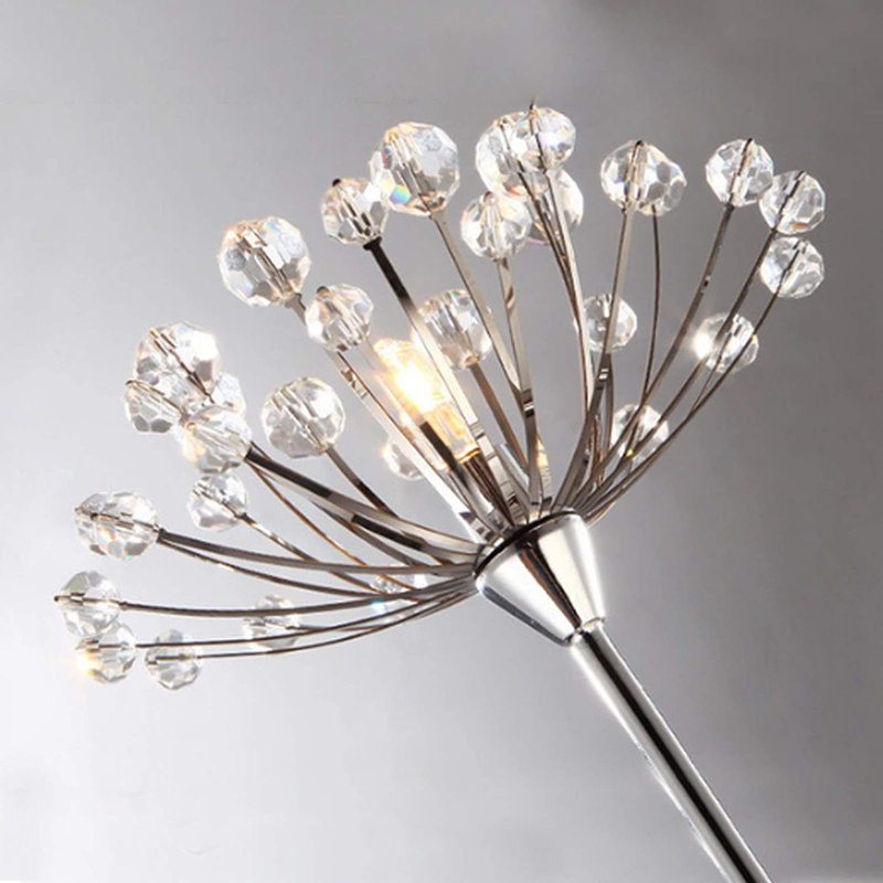 Shugar 68.89'' Silver LED Task Floor Lamp Set
