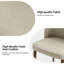 Chaise de salle à manger ergonomique Kanalu-98582706