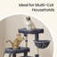 90cm H Cat Tree-105797626