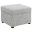 Repose-pieds avec rangement Merced Grey