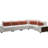 Beige L-Shaped Armrest , & Comfortable, 5 With Armrest, Base,