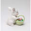Lapin avec panier de Pâques