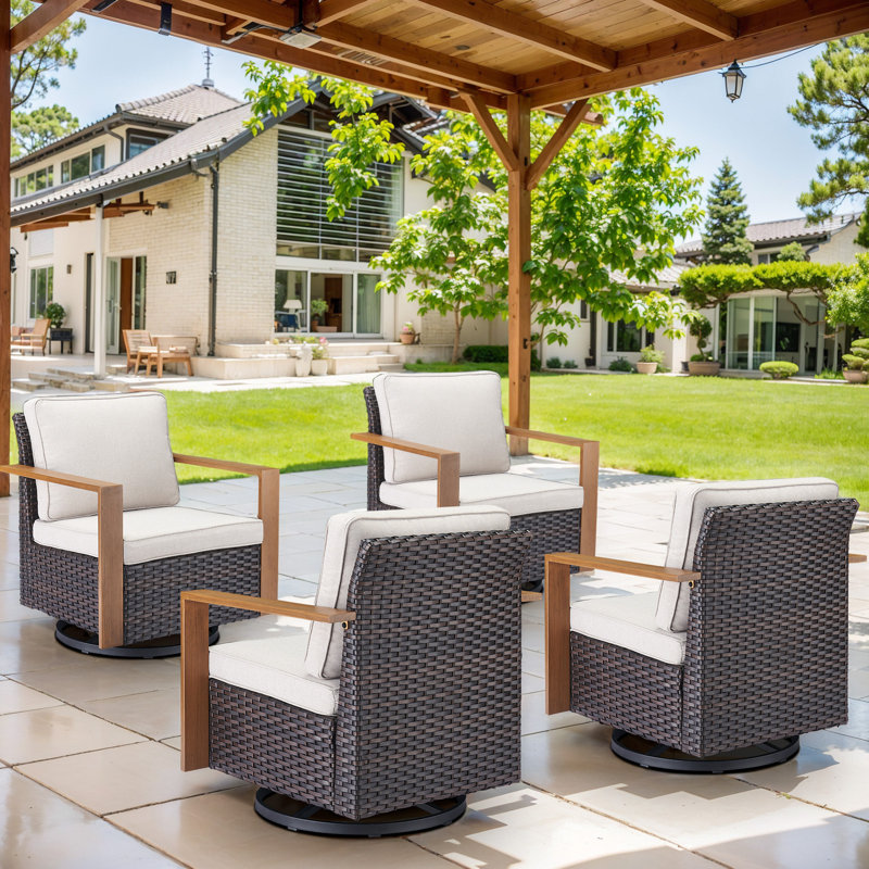 Chaise berçante d'extérieur Kelyse