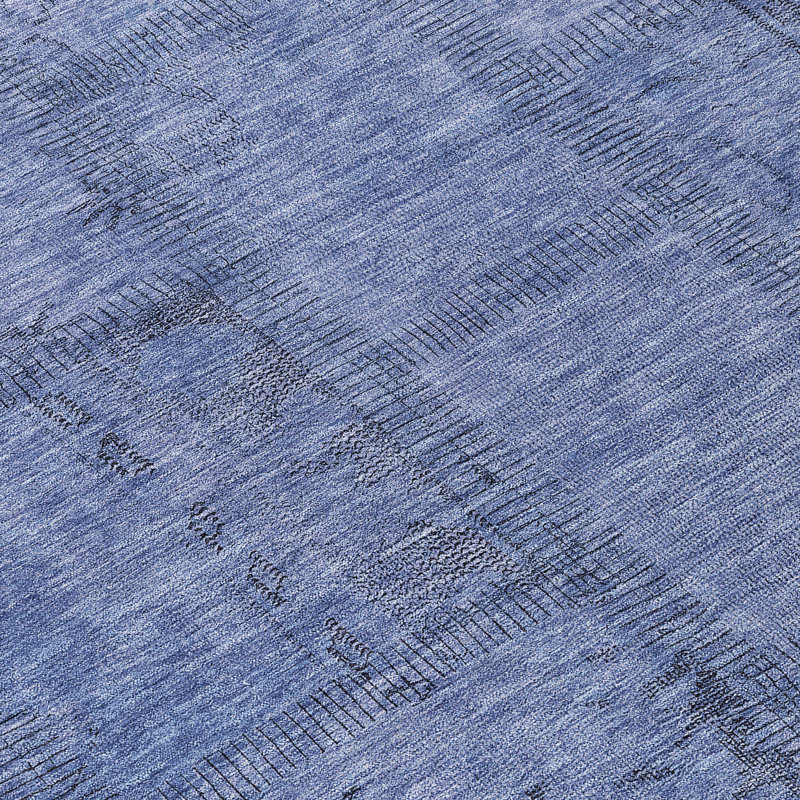 Tapis intérieur / extérieur Refat avec envers antidérapant, Rond 8 pi