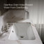 Iron Plains®Trough Rectangle Dual Mount Bathroom Sink with Overflow-557951695