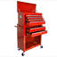 Coffre à outils roulant à grande capacité avec roulettes et tiroirs, armoire de rangement pour outils à 8 tiroirs-1469498799