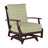 Croquet Aluminum Spring Lounge - Mahogany-70085703-70085676-63331000