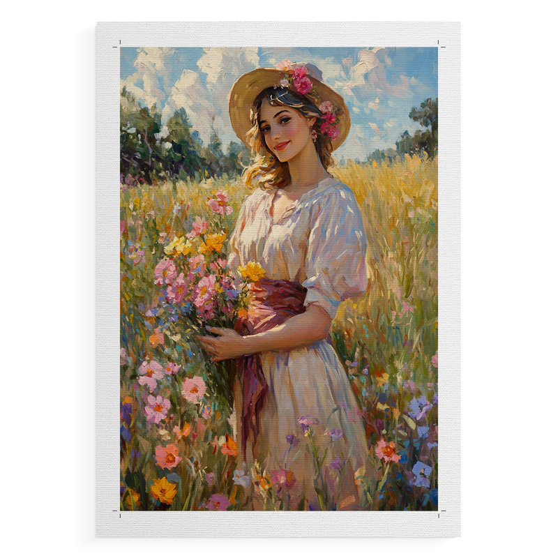 WOMEN Series CCXC - reproduction sur toile de qualité supérieure seulement - NON-CADRE - prête à être accrochée