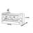 American Shoe Changing Stool 5 Pair Shoe Storage Bench