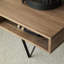 Metric Solid Wood Coffee Table