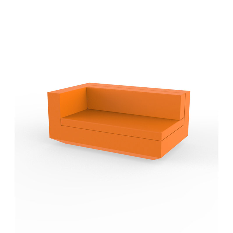 Vela - Modular Sofa XL - Basic, Black, Right Hand Facing