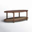 Avalon Walnut And Cane Coffee Table