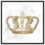 Couronne dorée - reproduction d'impression sur toile tendue-66920954-23151912