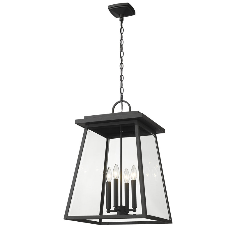 Lanterne suspendue d'extérieur Doeden, H 23,75 po x l 15,75 po x P 15,75 po