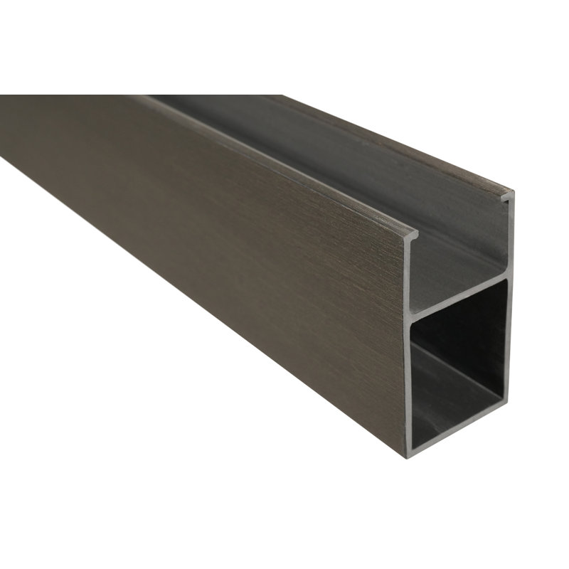 Ensemble de tubes de plafond à chicane avec tiges de suspension, quilles et quincaillerie l 78,7 po x P 2 po x H 3,54 po