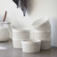 Ensemble de 6 ramequins en porcelaine 6 pièces, plats de cuisson côtelés 8 oz