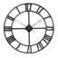 Lacy Metal Skeleton Wall Clock