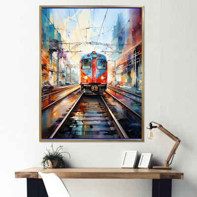 " Train Colorful Tracks I "