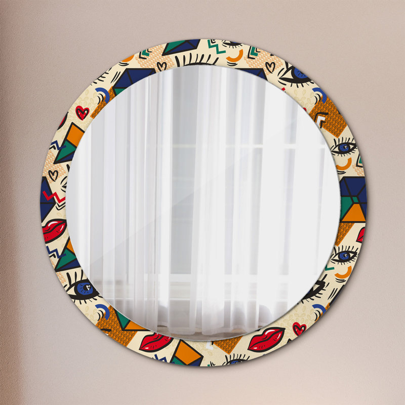 Huldar Glass Flat Wall Mirror