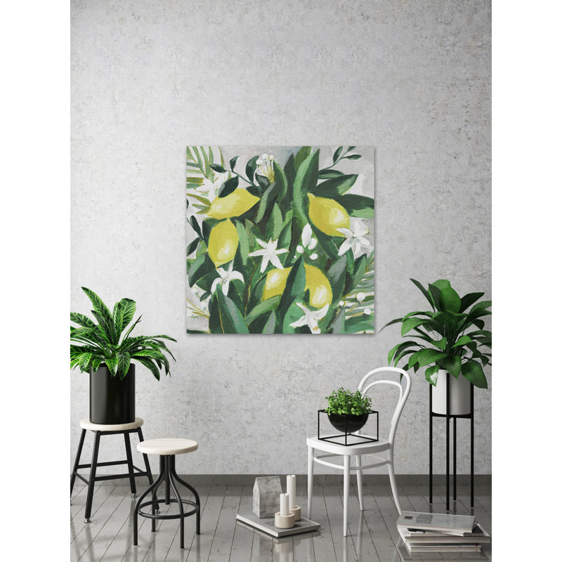 In My Garden - Wrapped Canvas Print, 30 cm H x 30 cm W x 3.81 cm D