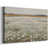 Toile naturelle avec cadre flottant