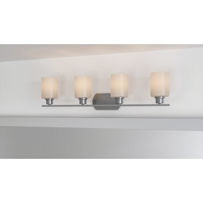 Éclairage pour salle de bain 4 lumières à intensité variable Gardiner