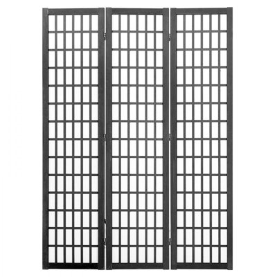 Room Divider, Japanese Room Divider, Wood Folding Privacy Screen Indoor, Japanese Partition Dividers by Bungalow Rose