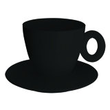 Polycarbonate Tea Cup with Saucer - 6 Pieces - Beryl