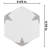 Stella Hex 9" x 10" Porcelain Patterned Wall & Floor Tile-64758331